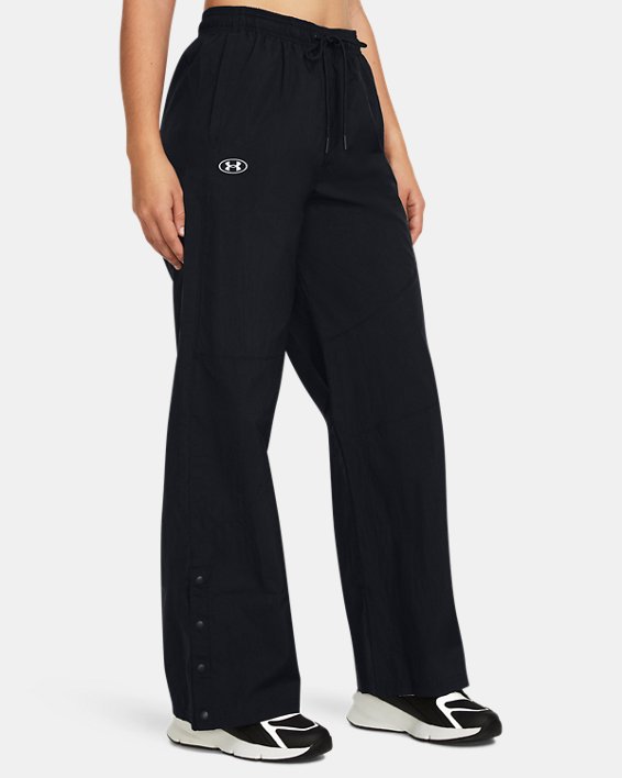 Pantalon plissé UA Legacy pour femme, Black, pdpMainDesktop image number 0